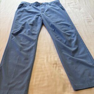 Light Blue Izod Golf Pants for Men, Size 36 x 32